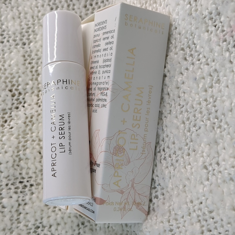 SERAPHINE botanicals Apricot + Camellia Lip Serum, 10g/0.34oz